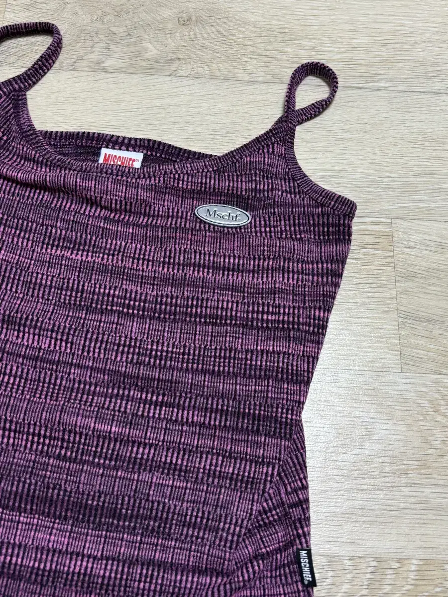 미스치프 나시 SPACE DYED KNIT TANK